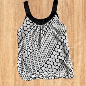 Polka Dot Sleeveless Top